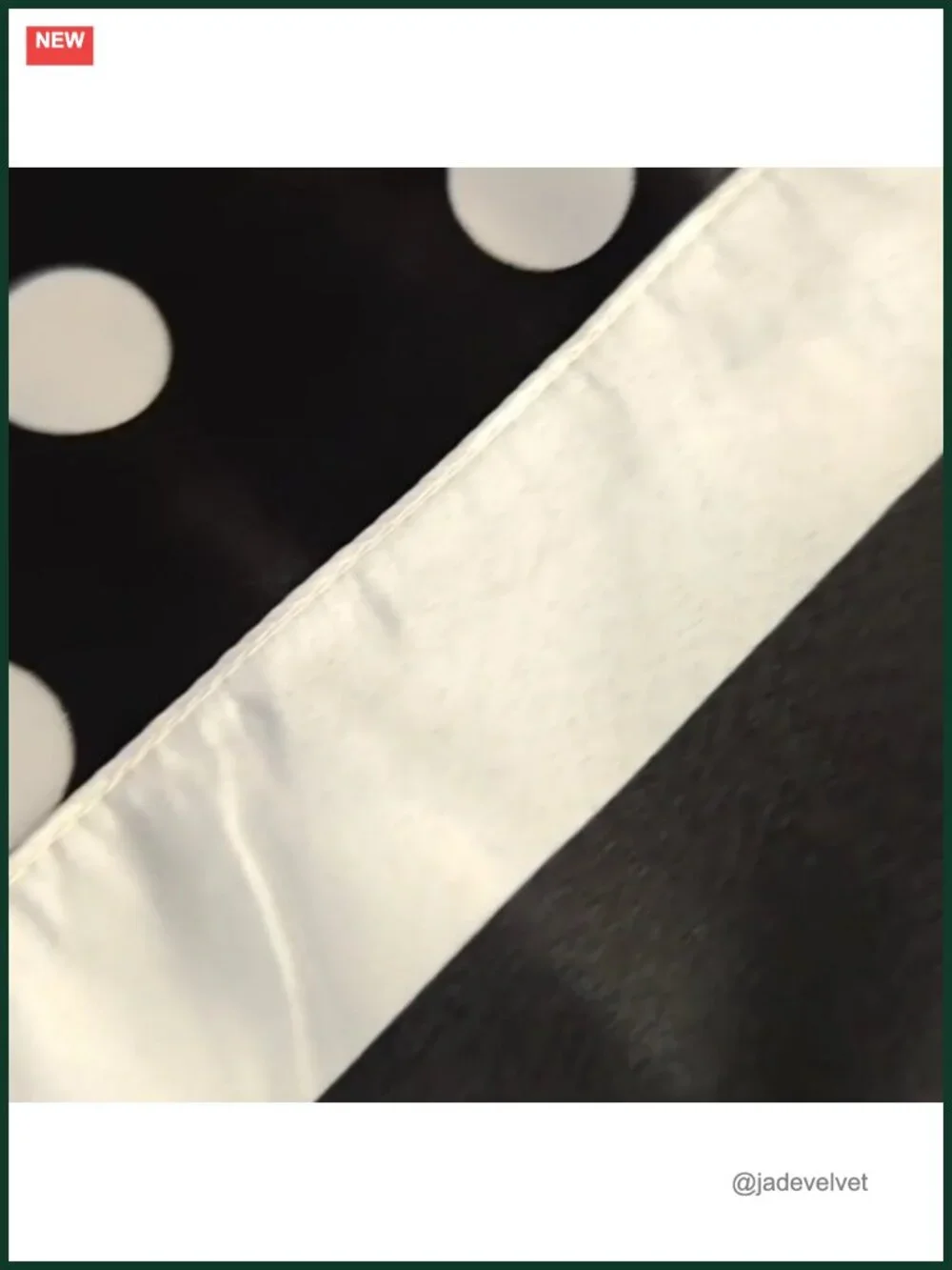 Polka Dot Satin Head Scarf for Women, Square Silk Like Shawl Wrap 35 Inches